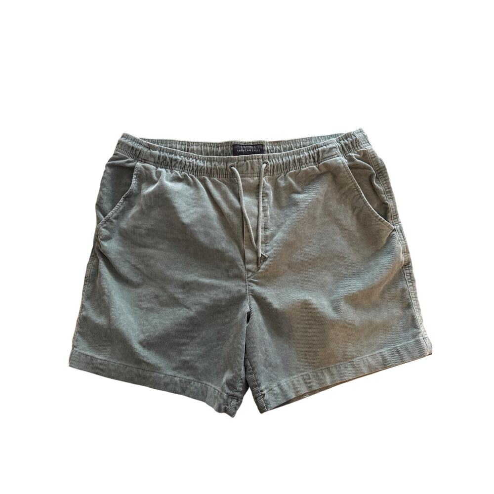 American Eagle Flex Corduroy Green Shorts Extra Large